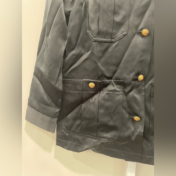 Madewell Double-Faced Satin Safari Jacket Size XXS - Picture 11 of 13